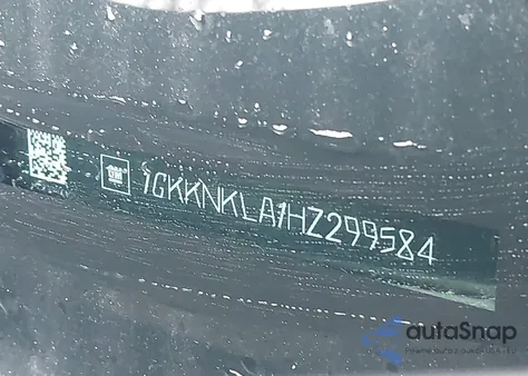 2017 GMC Acadia Sle-1 from USA, damaged, VIN 1GKKNKLA1HZ299584